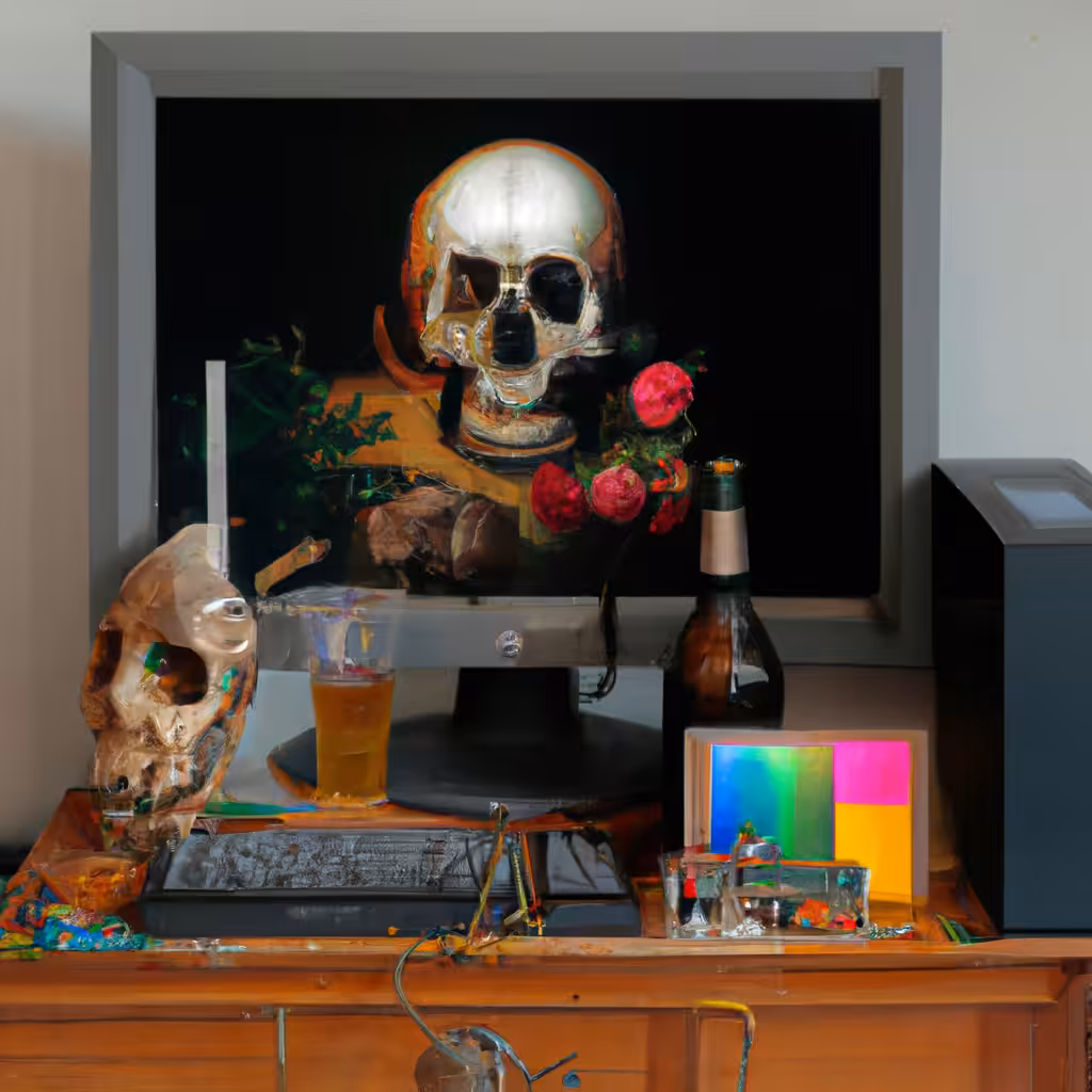 Skull | Roses | Mask