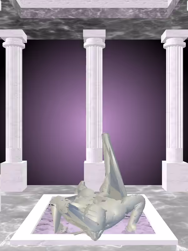 HeavenComputer: The Athletic Mossy Champagne Man #2723