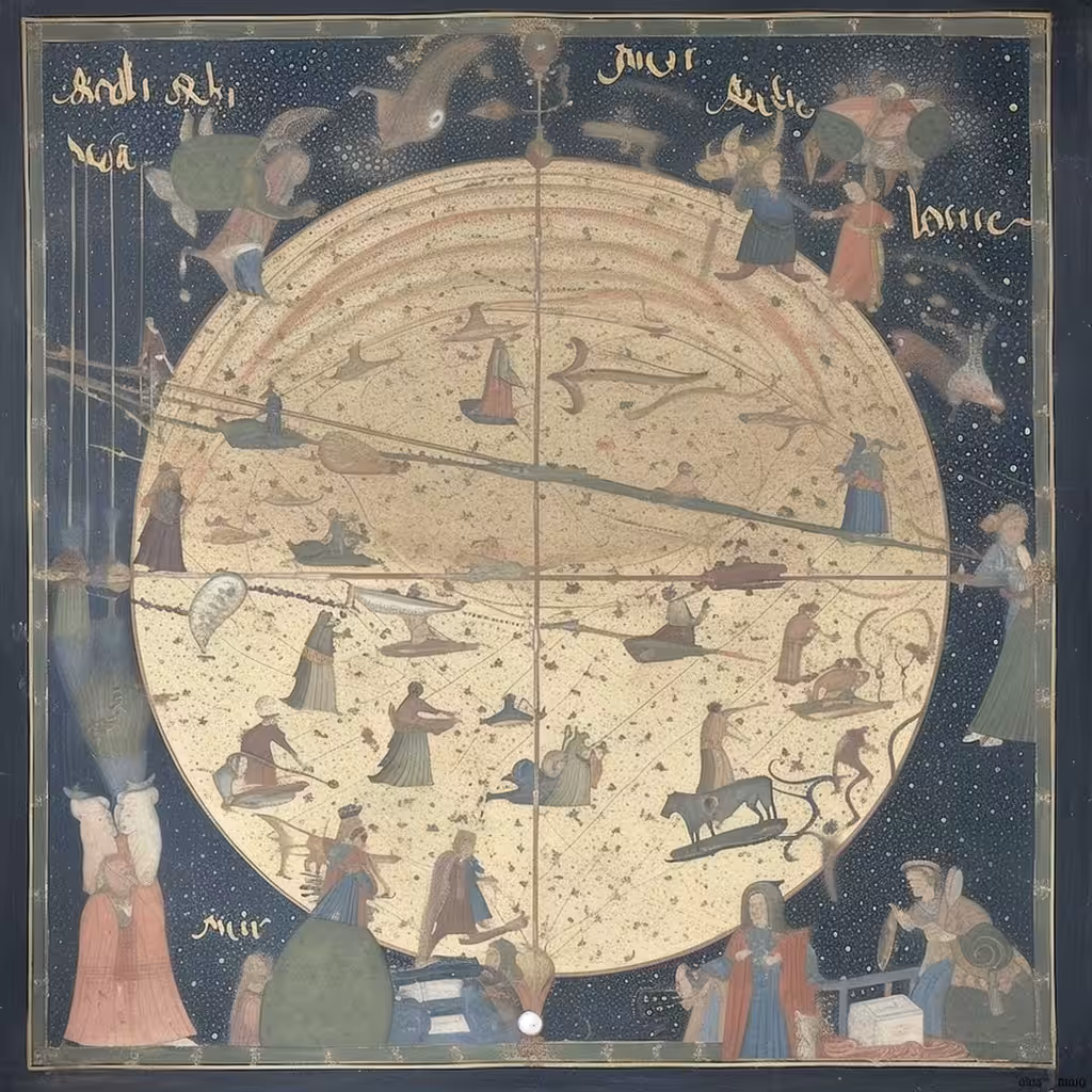 Celestial map