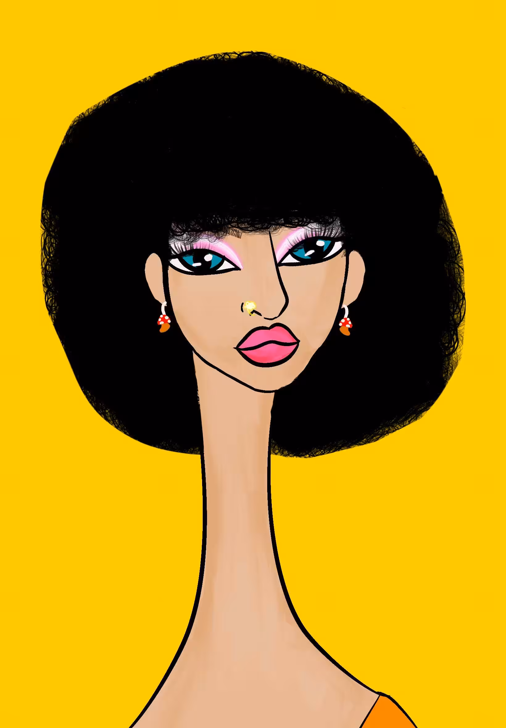 Long Neckie Ladies: Long Neckie Lady #817