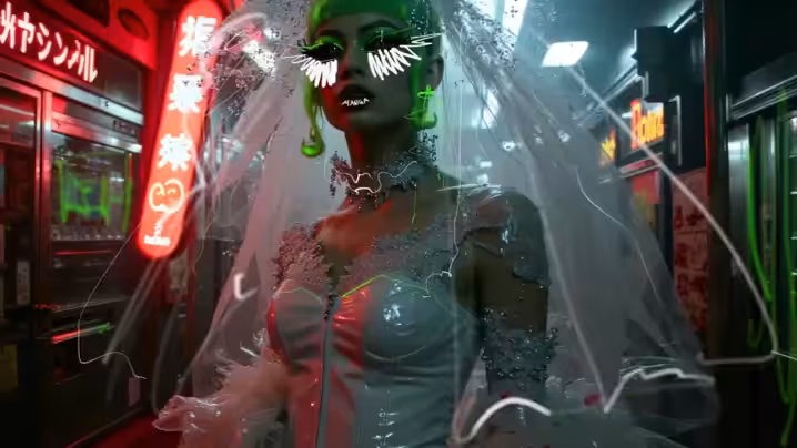 PORCELAIN ANDROID - THE MANGA MACHINE: GREEN IMP BRIDE