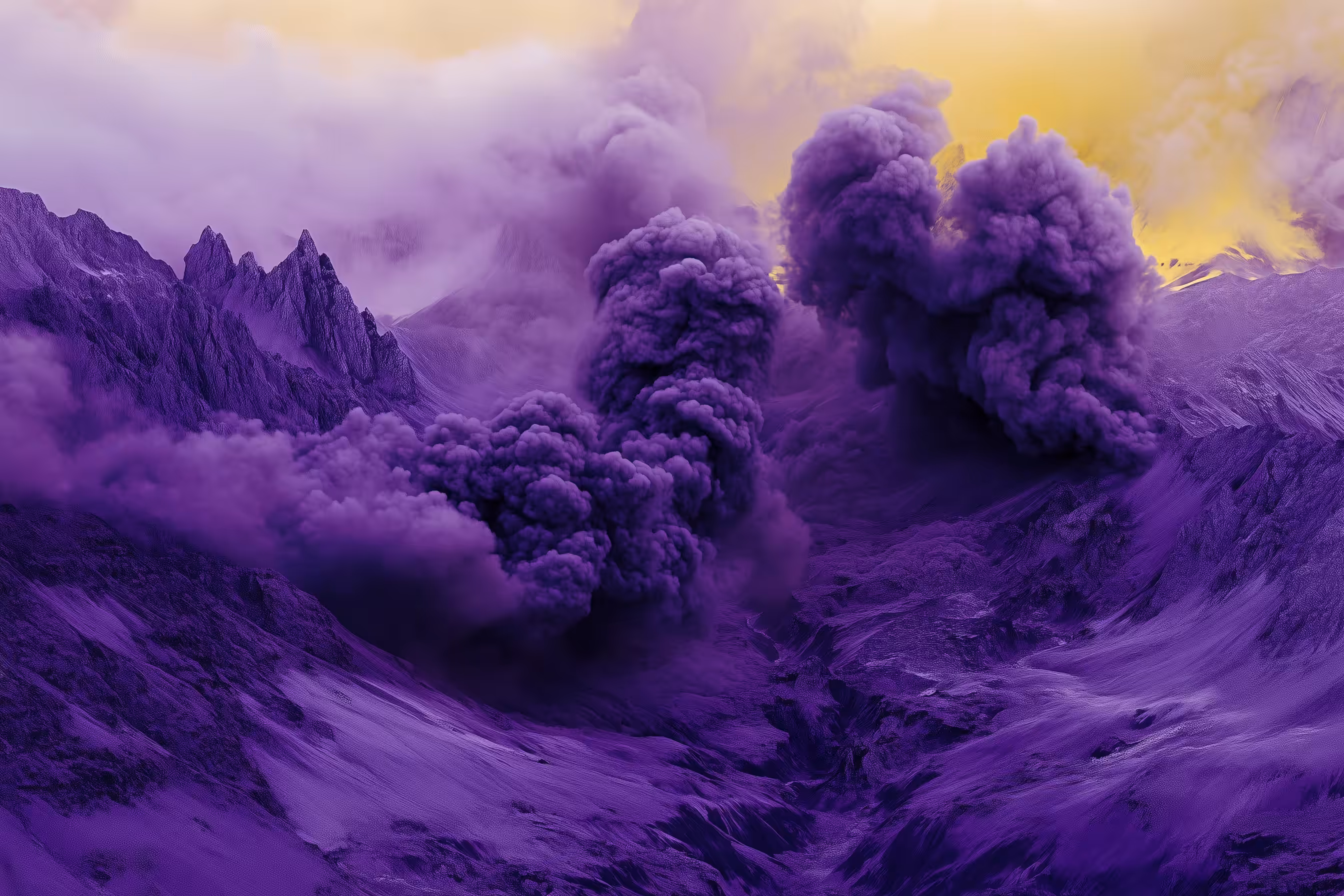 Les Murmures du Volcan Violet
