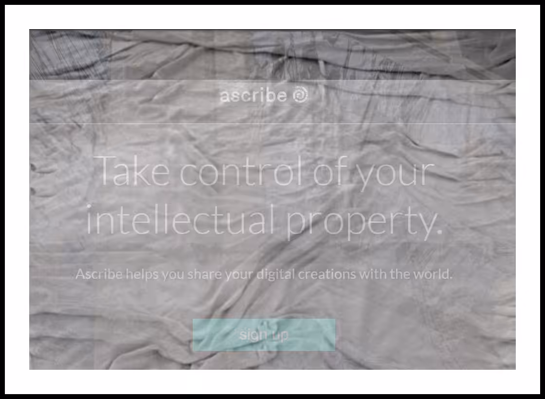 ascribe.io