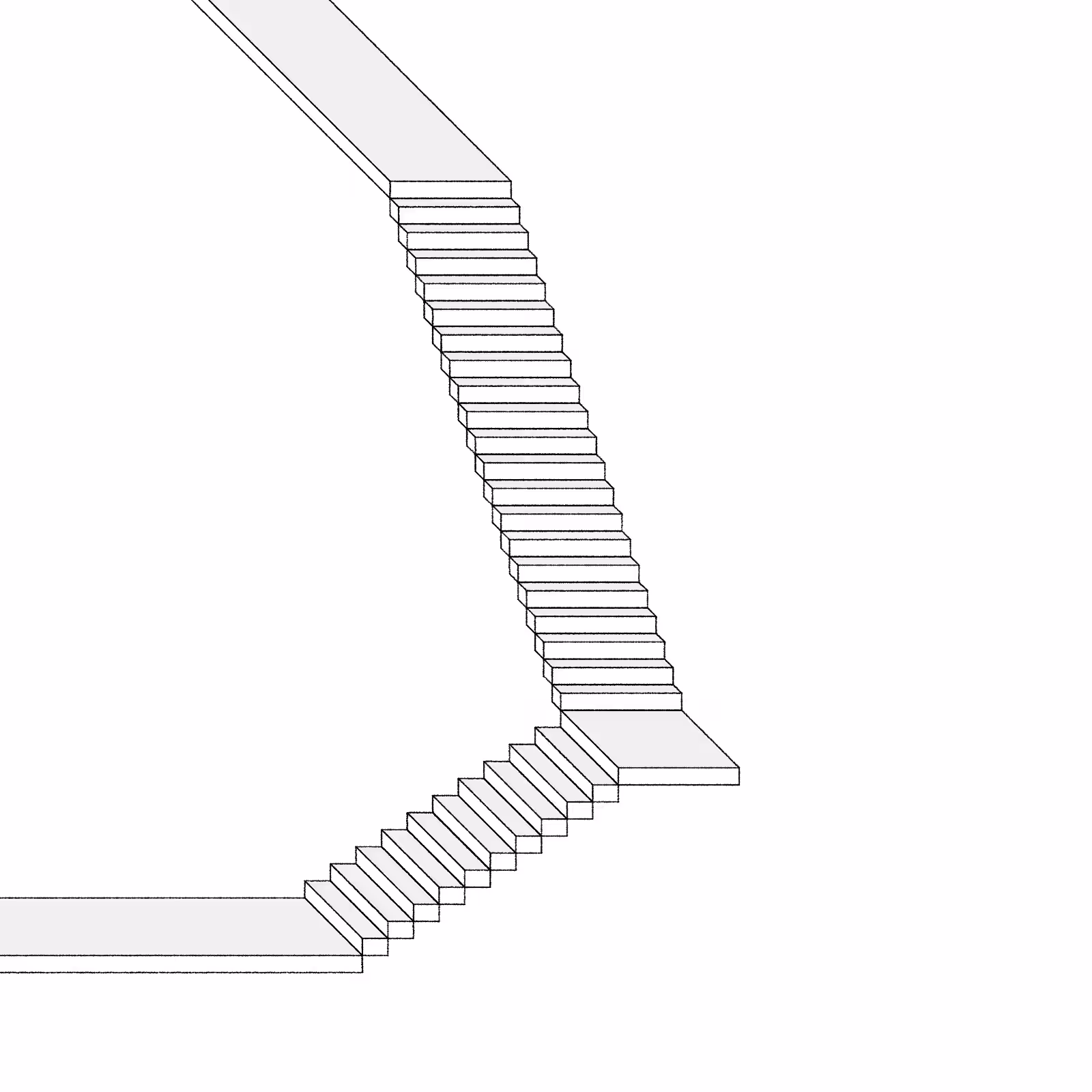Stairs in a room #24