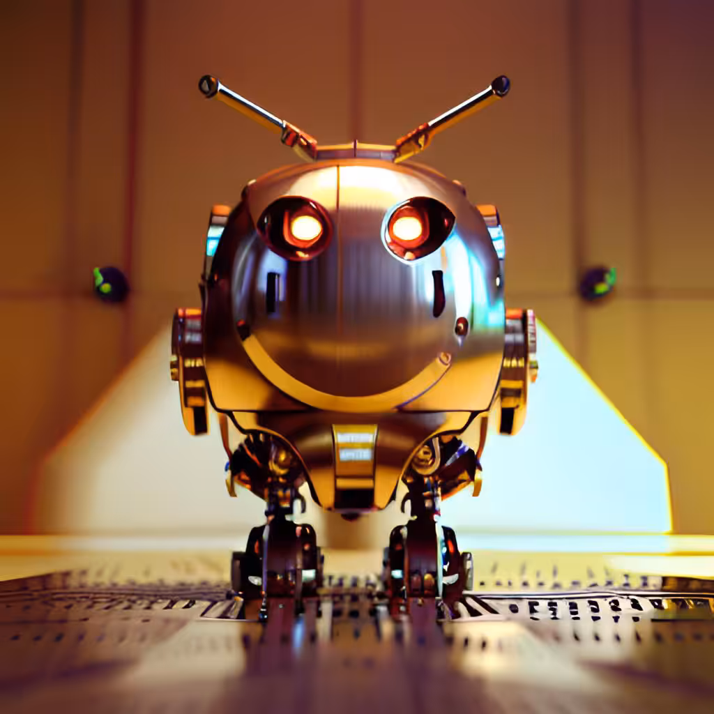 Golden Robotic Apples #62