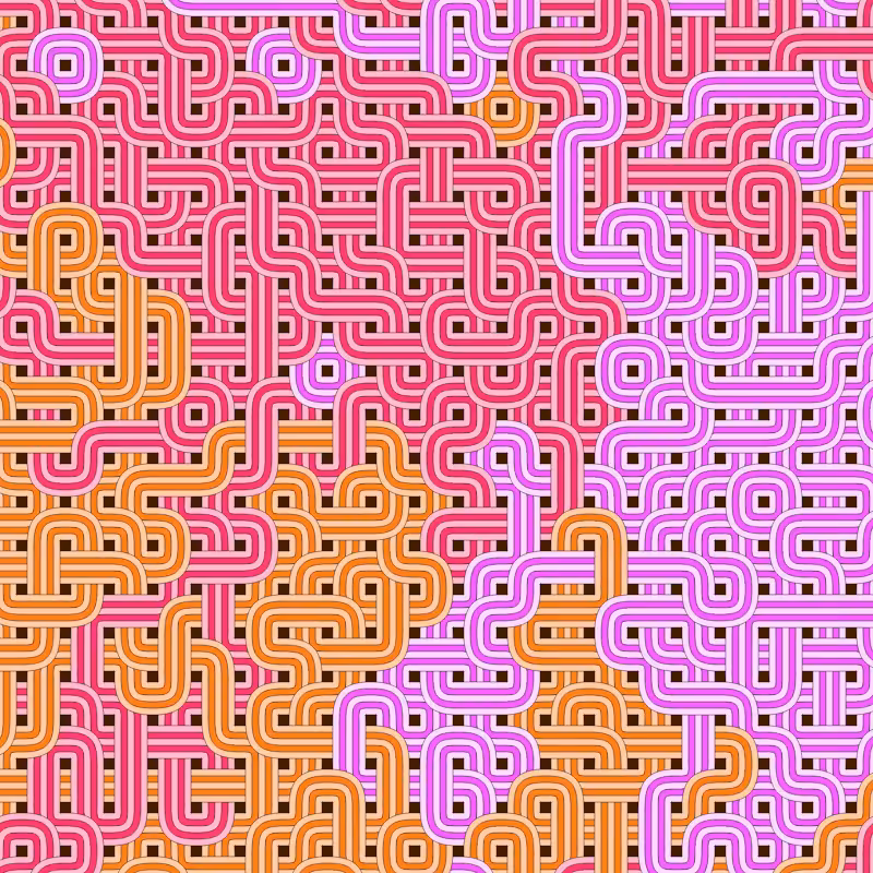 Bézier Truchet #10