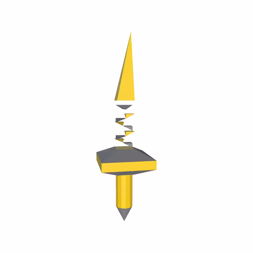 Yellow Blade In Disintegration
