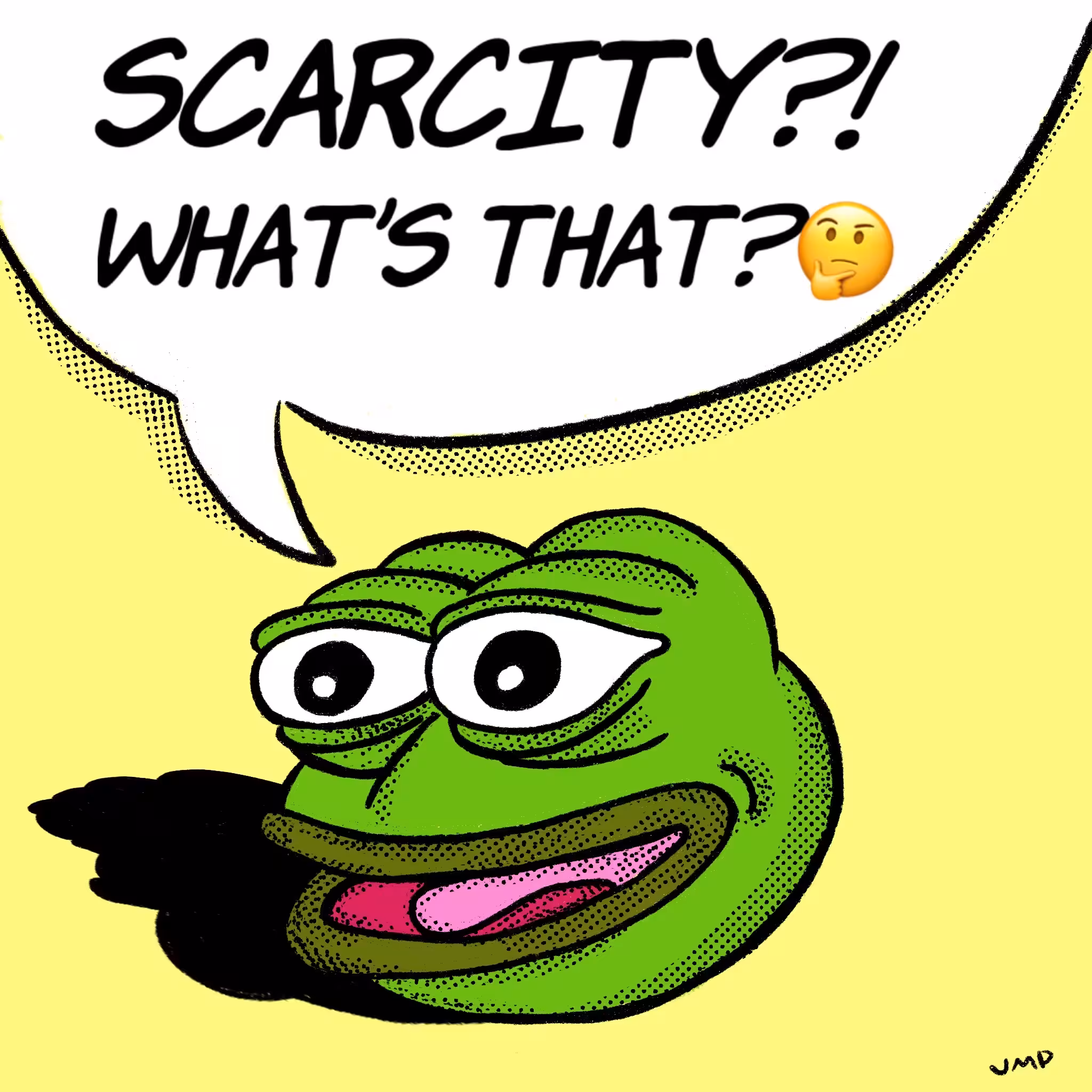 Pepe Scarcity in the Marketplace!