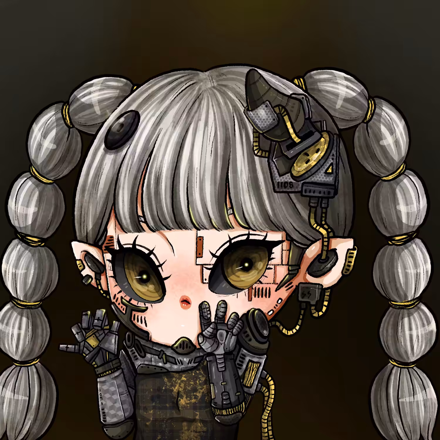 MISSING NOSE CYBORG NUNA