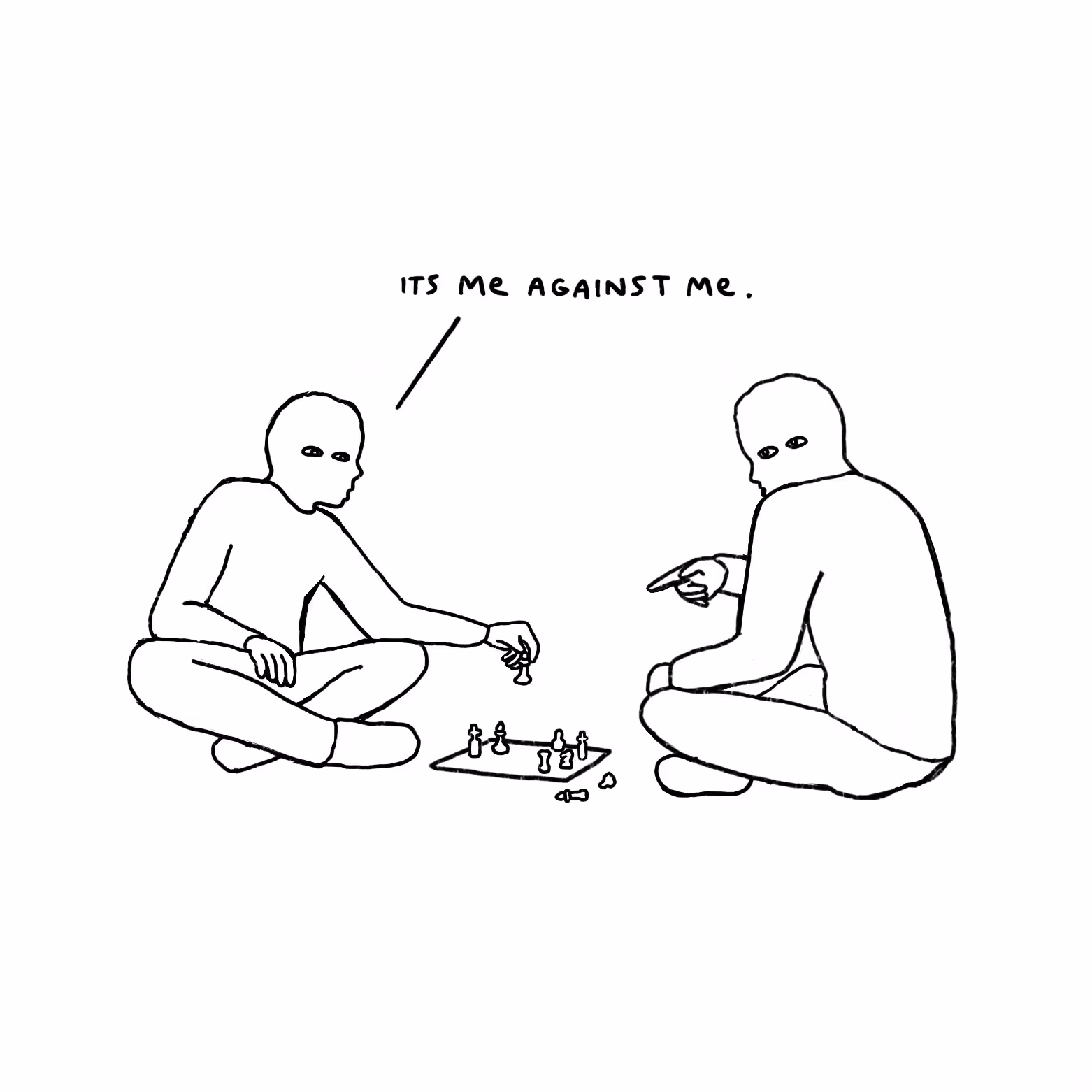 It's Me Against Me