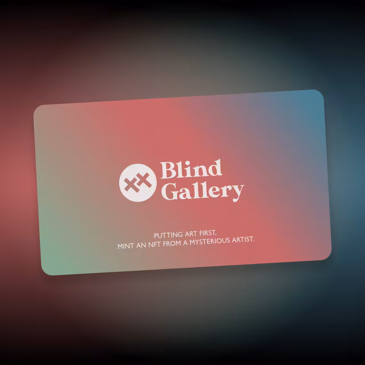 Blind Gallery Club Membership #38