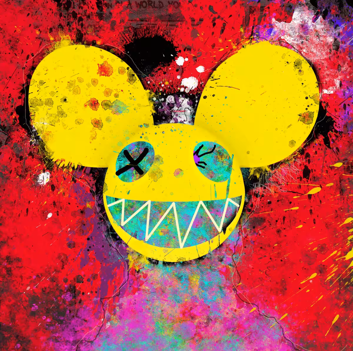 Real dead  mouse