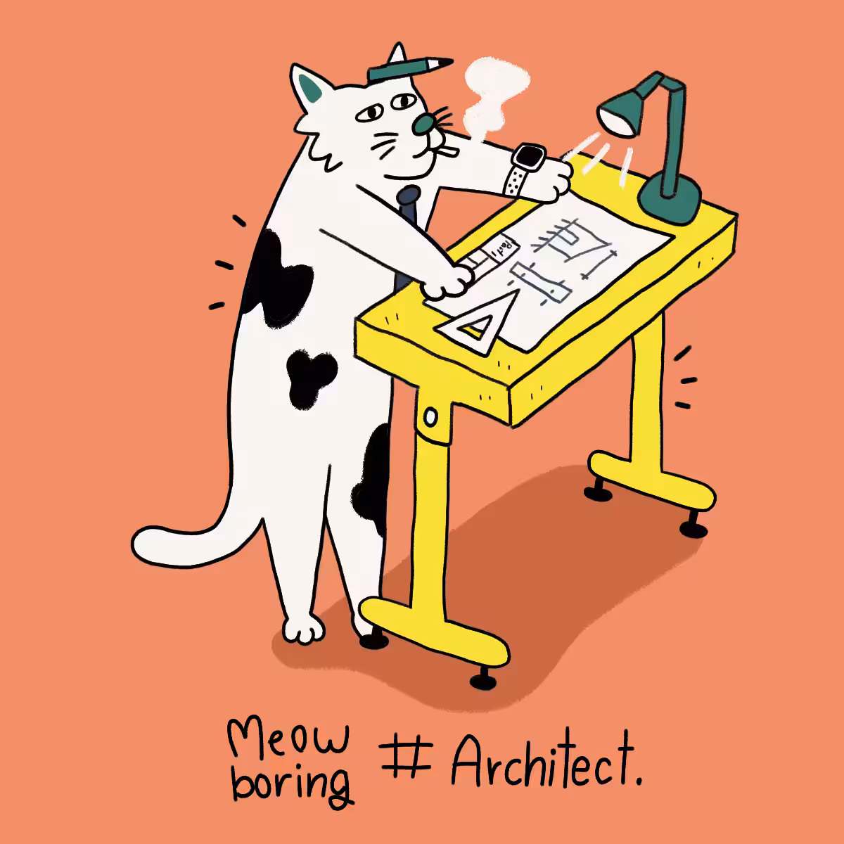 Meow boring # Architect