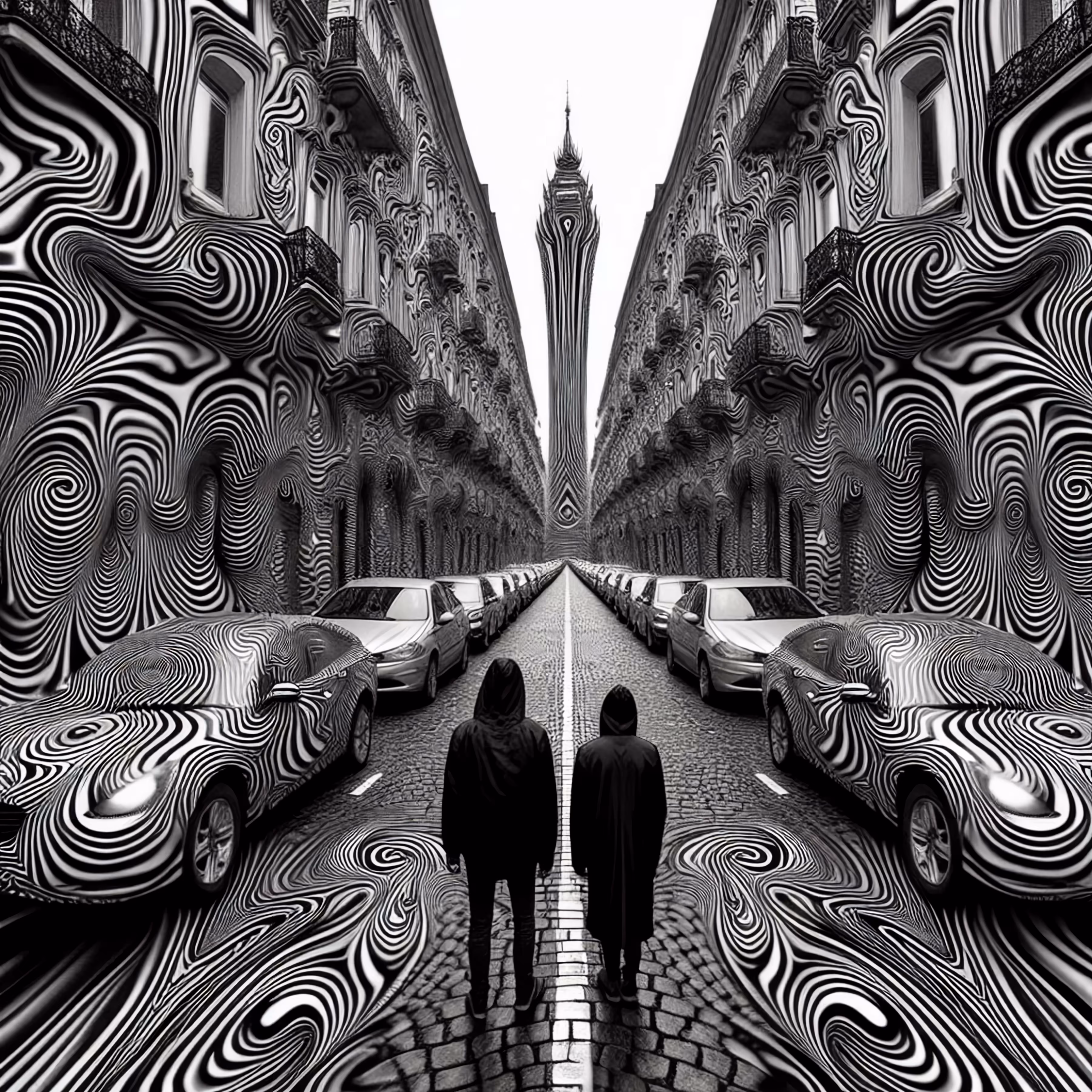 Monochrome Mind Warp