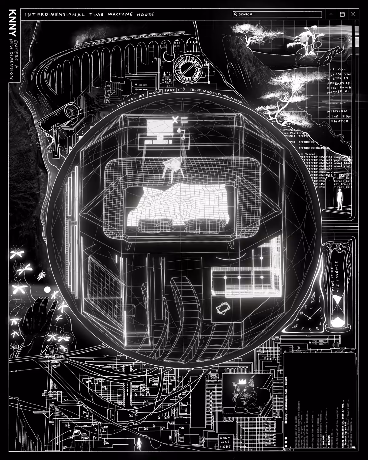 INTERDIMENSIONAL TIME MACHINE HOUSE