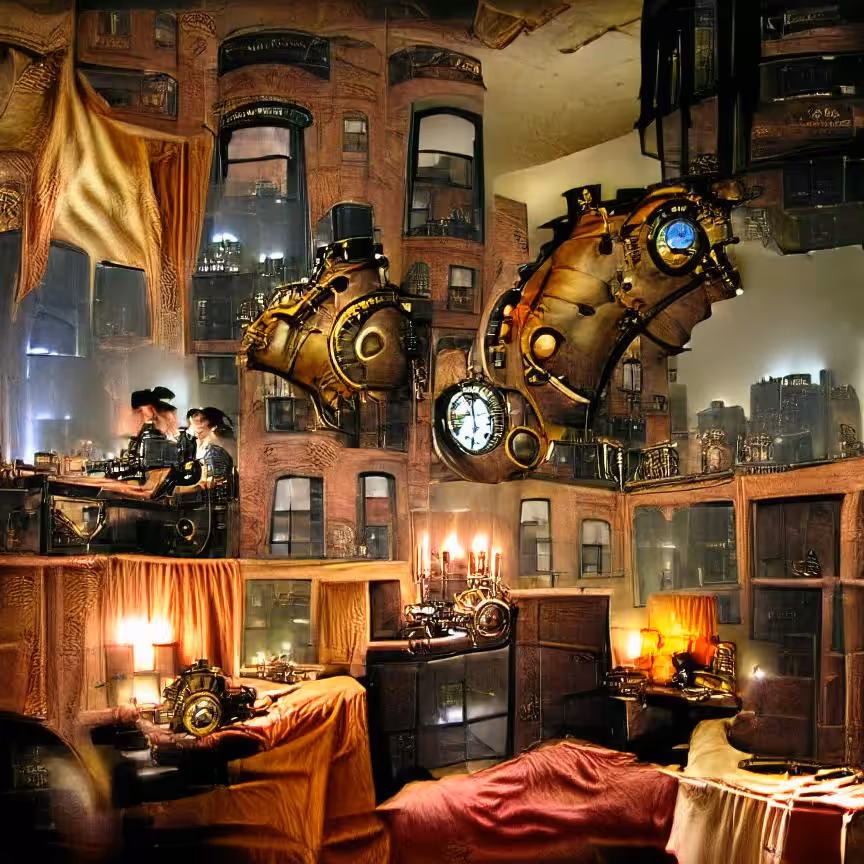 Steampunk Apartment