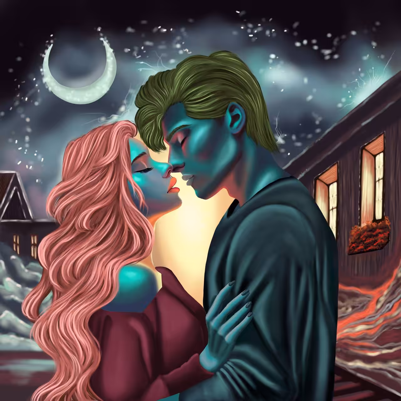 Moon kiss