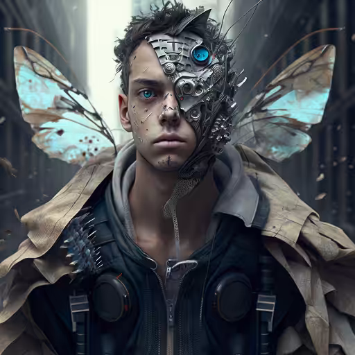 Metamorphosis of a human
