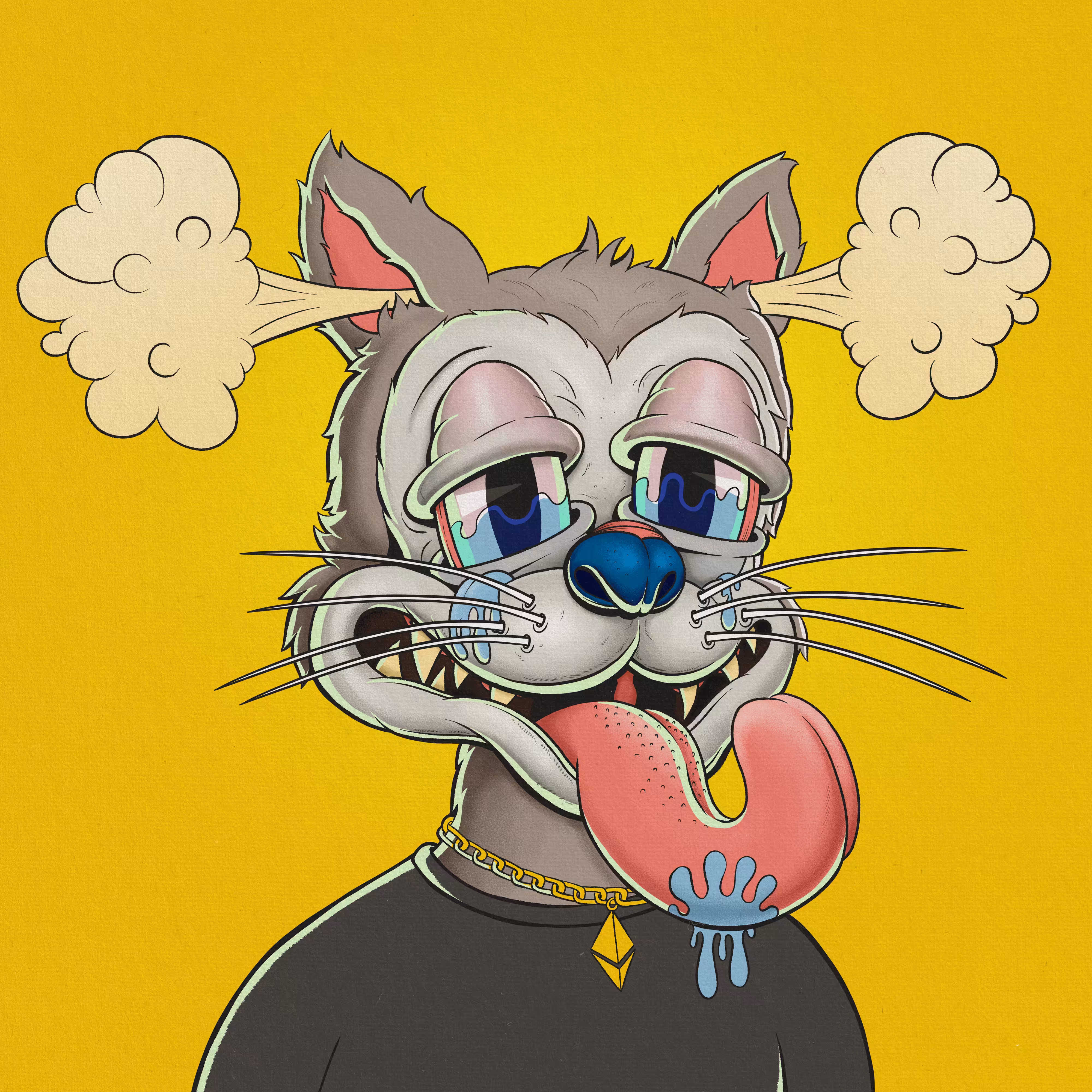 DegenToonz #7307 - Voodoo Salad Derivative