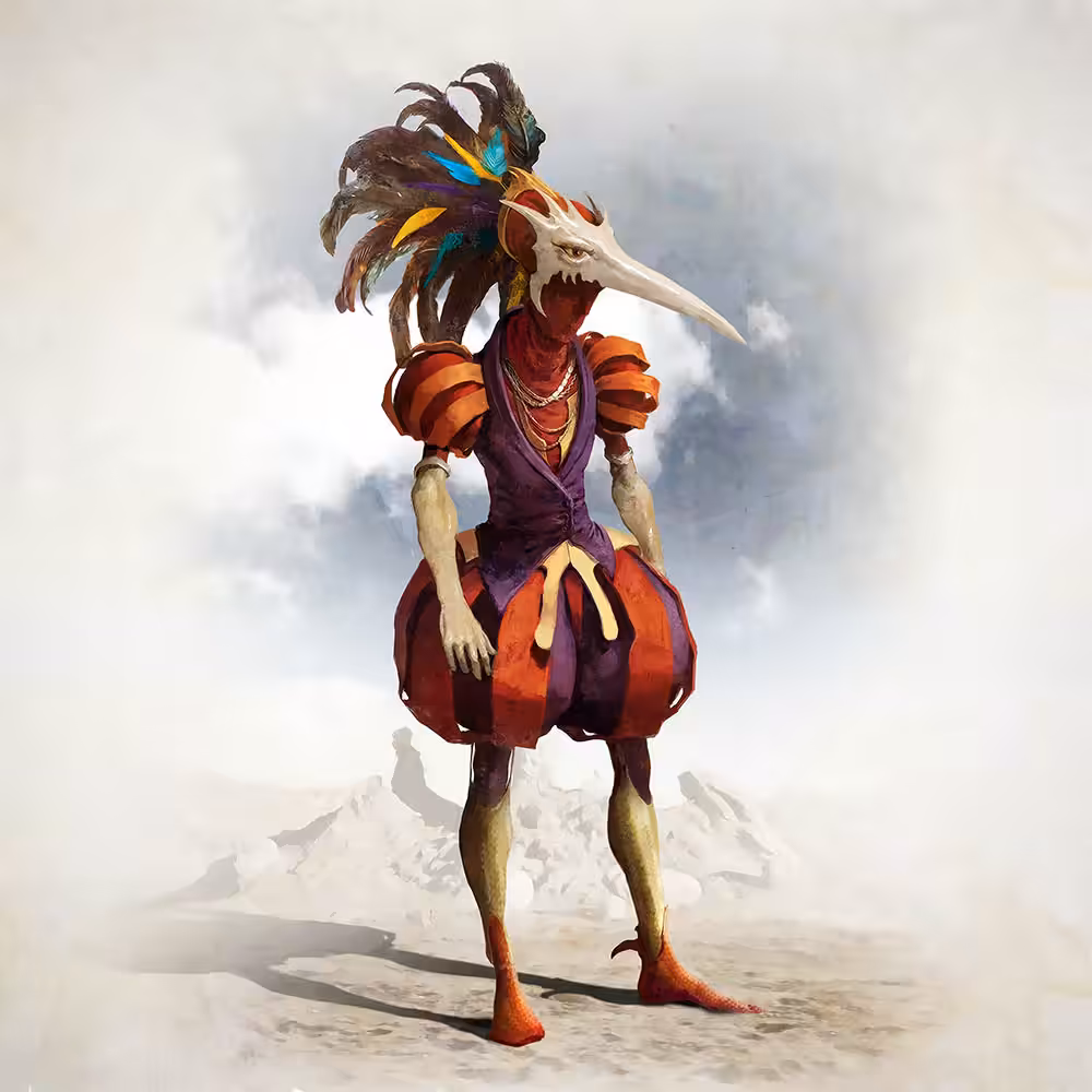 Bird man.