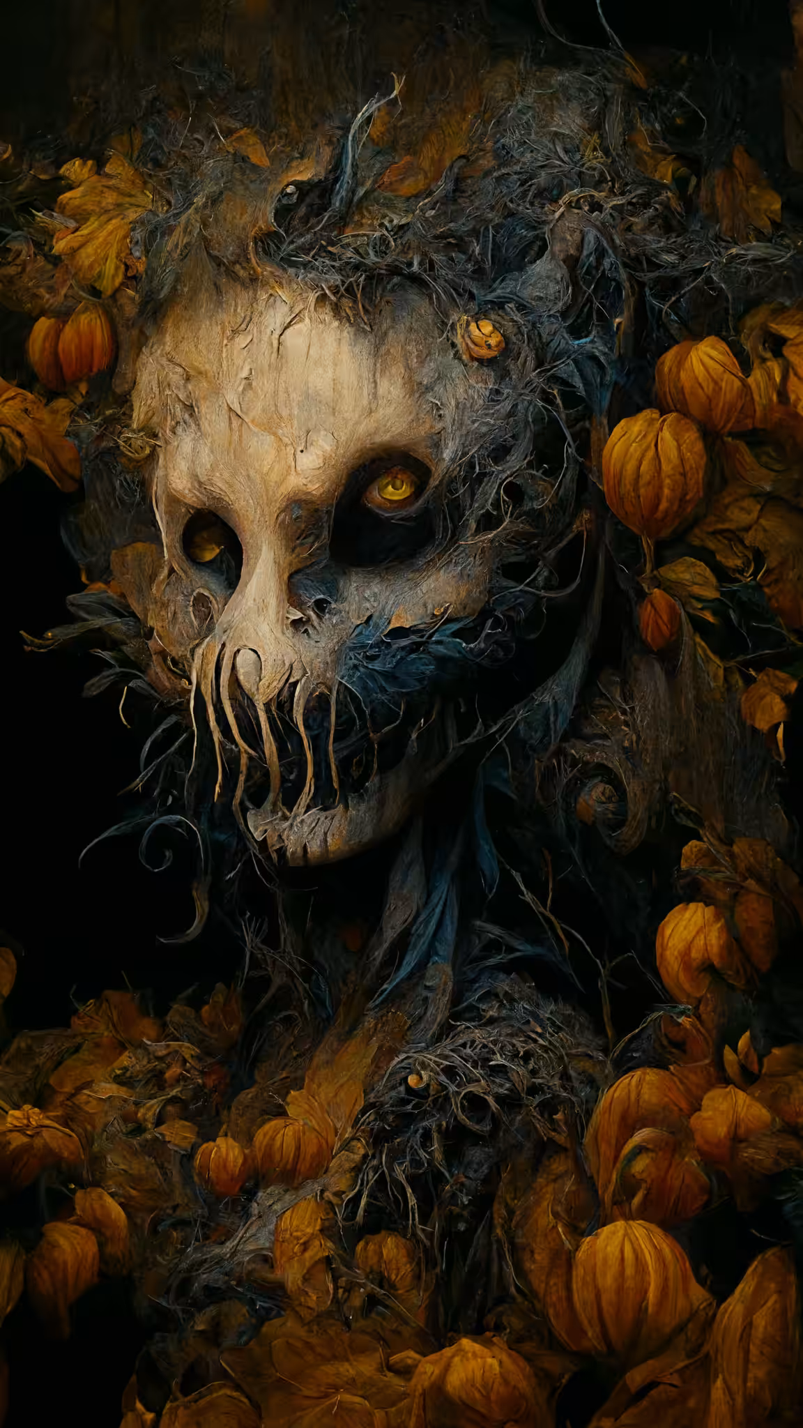 Dark Halloween Monster