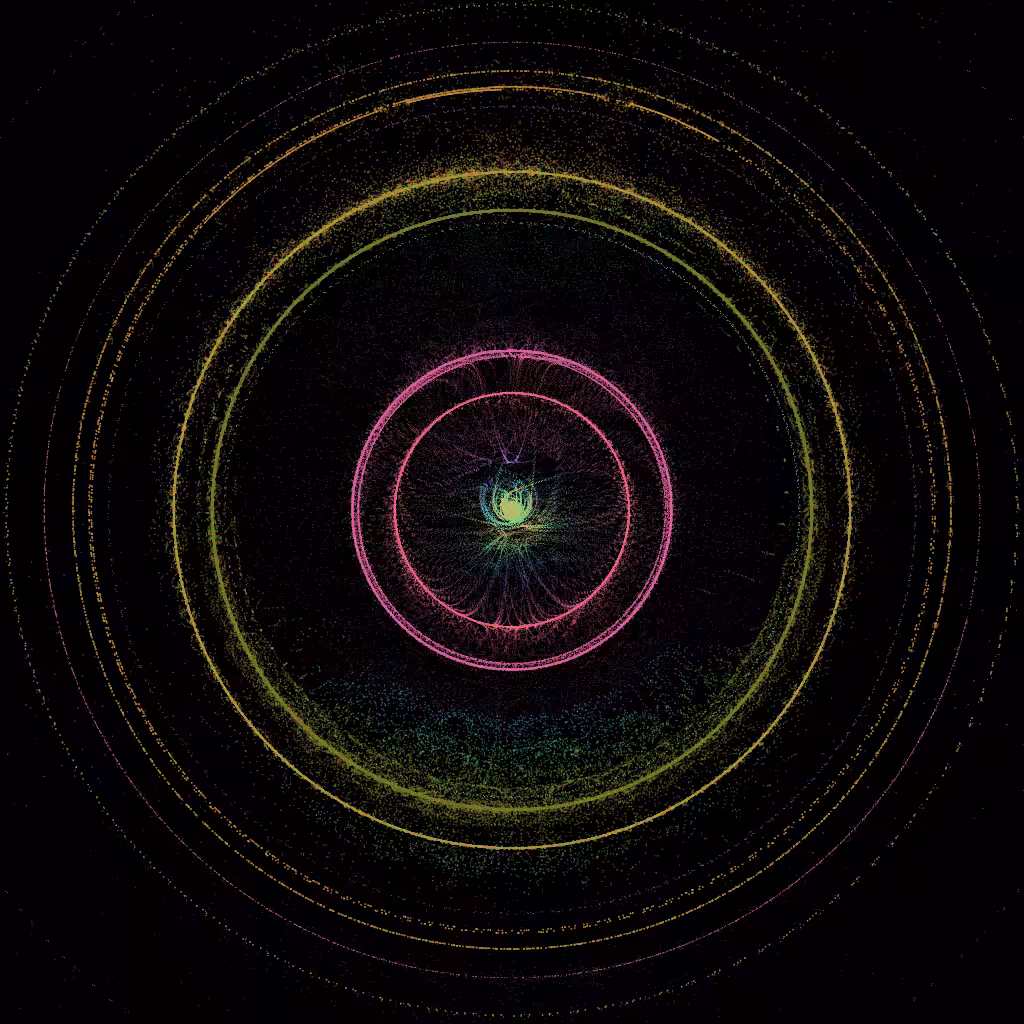 Clouds of Quantum Particles #14
