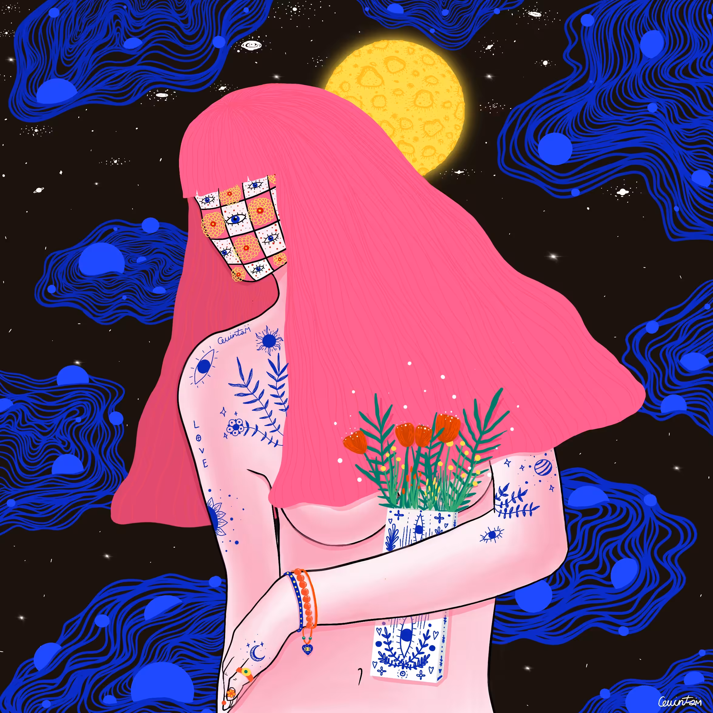☾ The night ☽