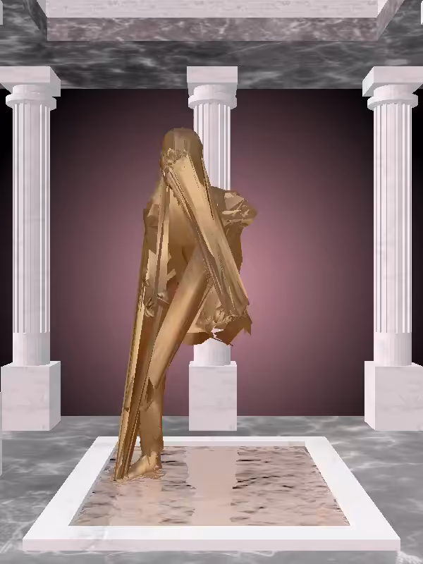 HeavenComputer: The Kicking Old Bronze Man #7765