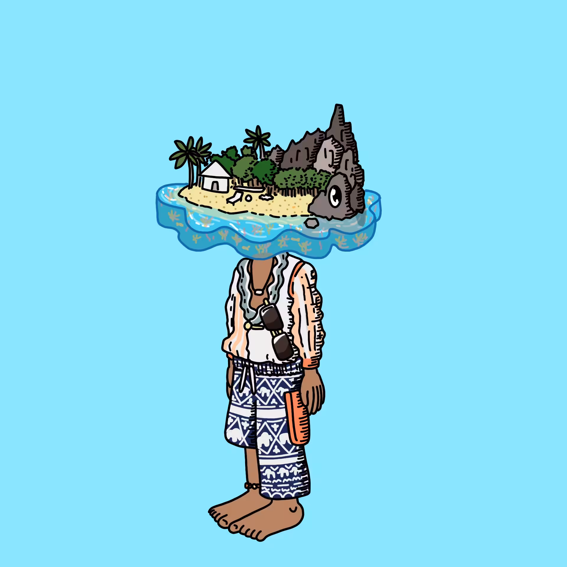 One eyed guys: Island caretaker OEG