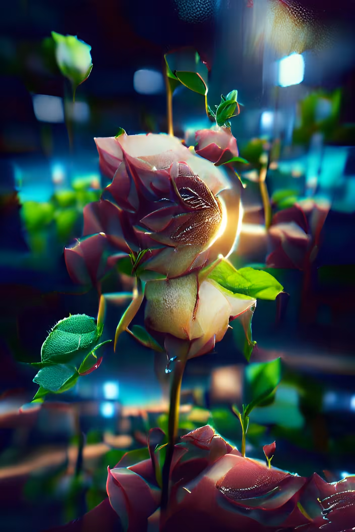 Alien Blooms  #1