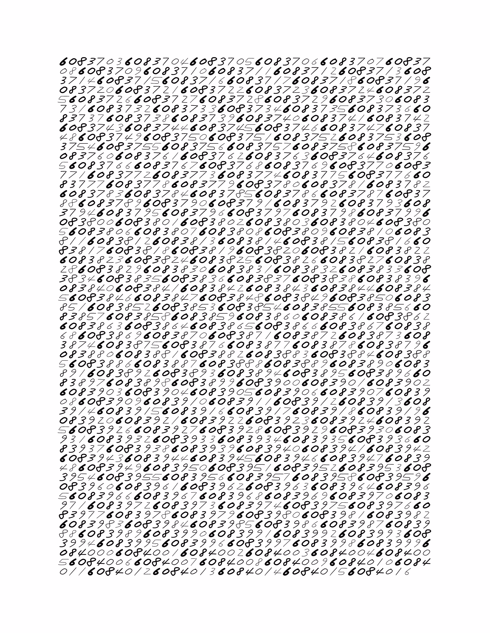 Endless (5,607,250 to Infinity) #1582