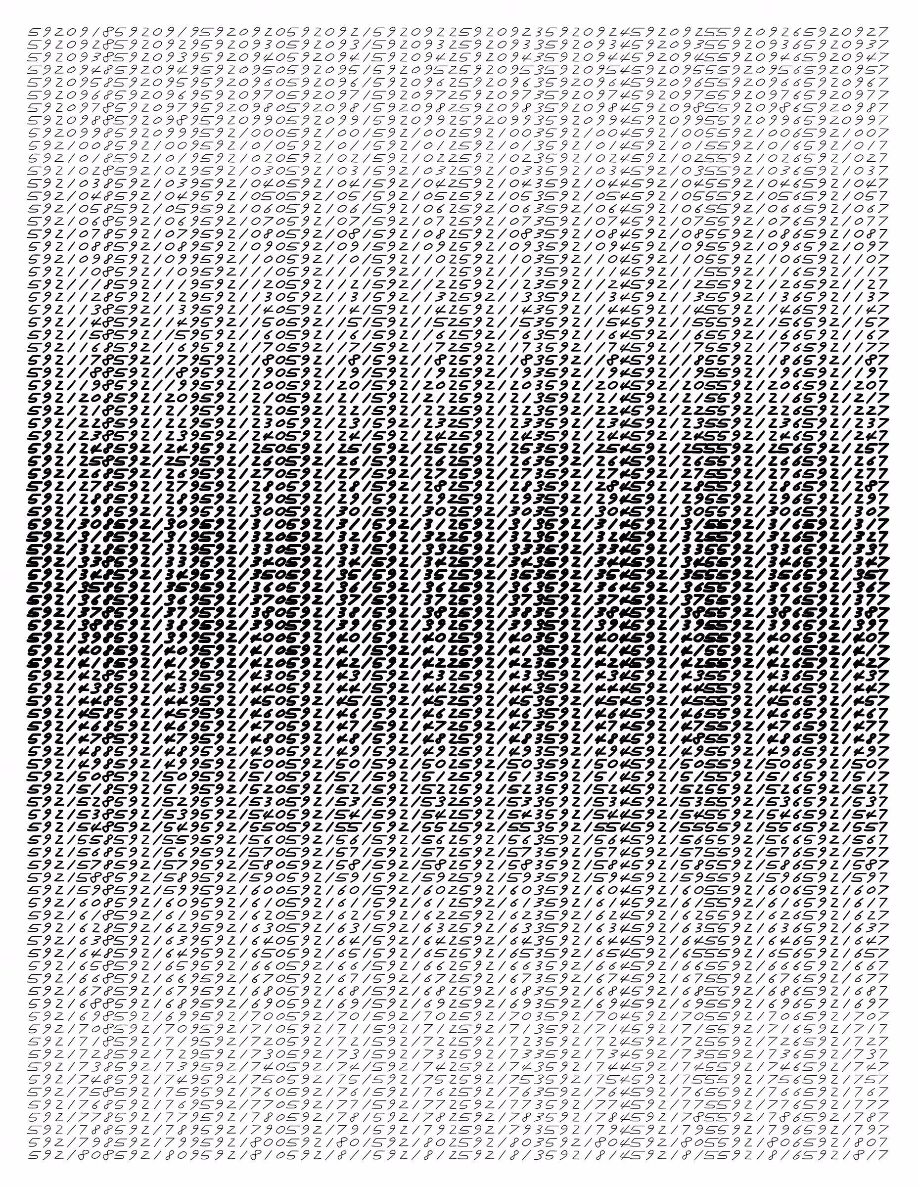 Endless (5,607,250 to Infinity) #1071