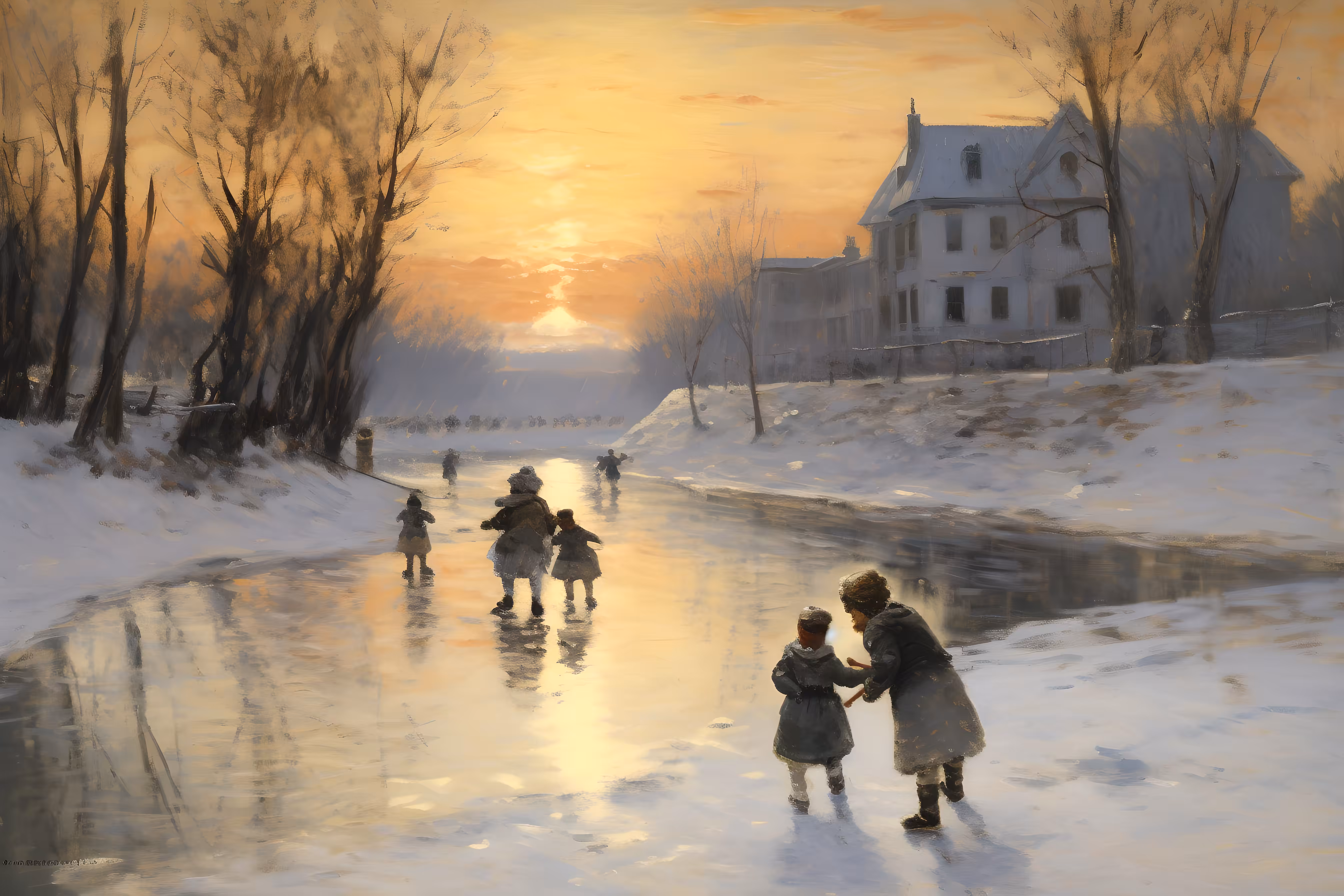On ice