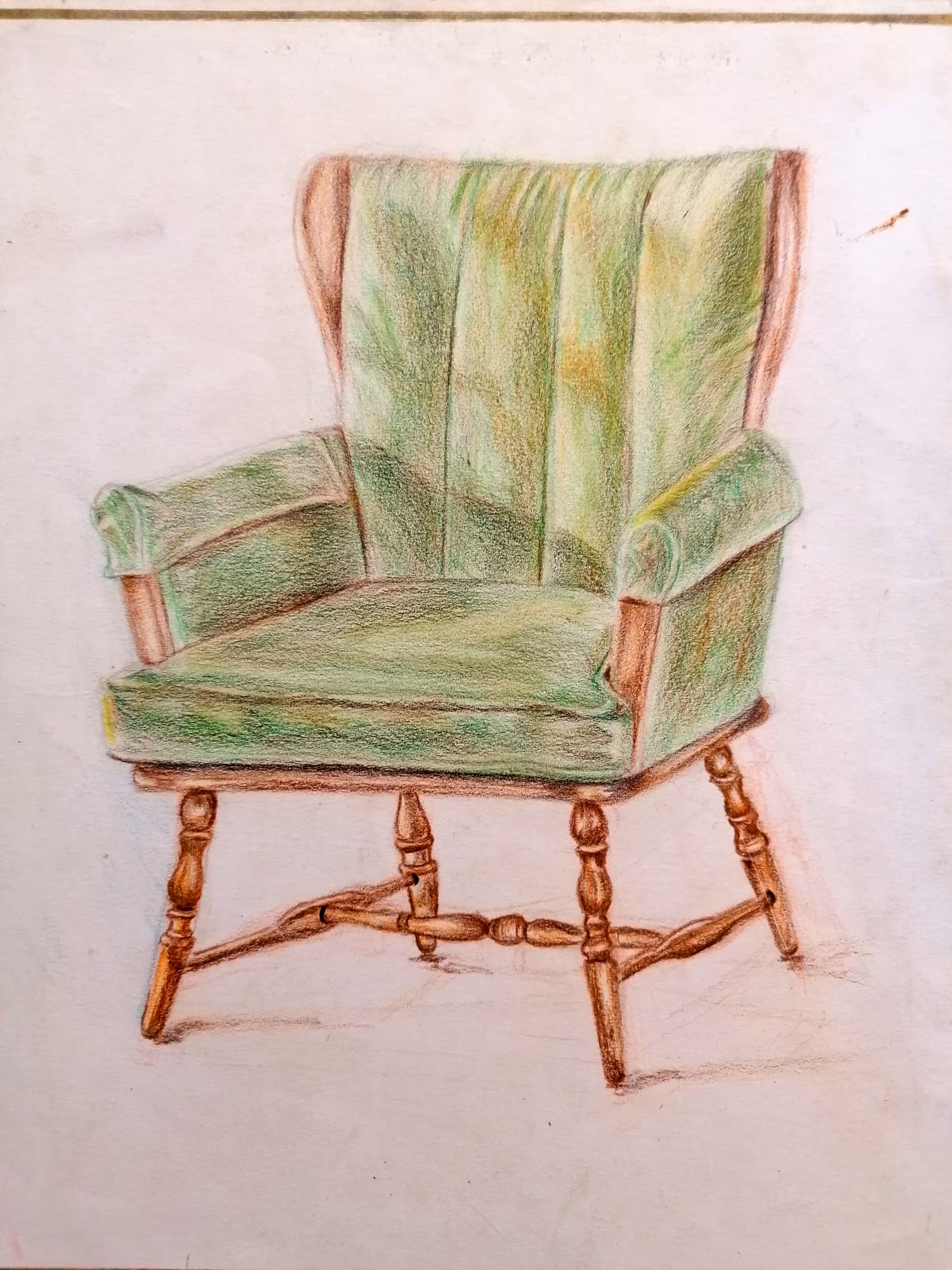 The Chair at my art cours 