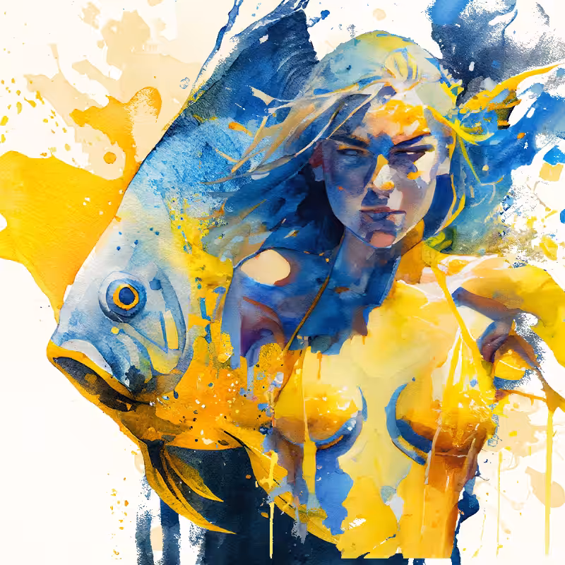 Artemis and Fish #19