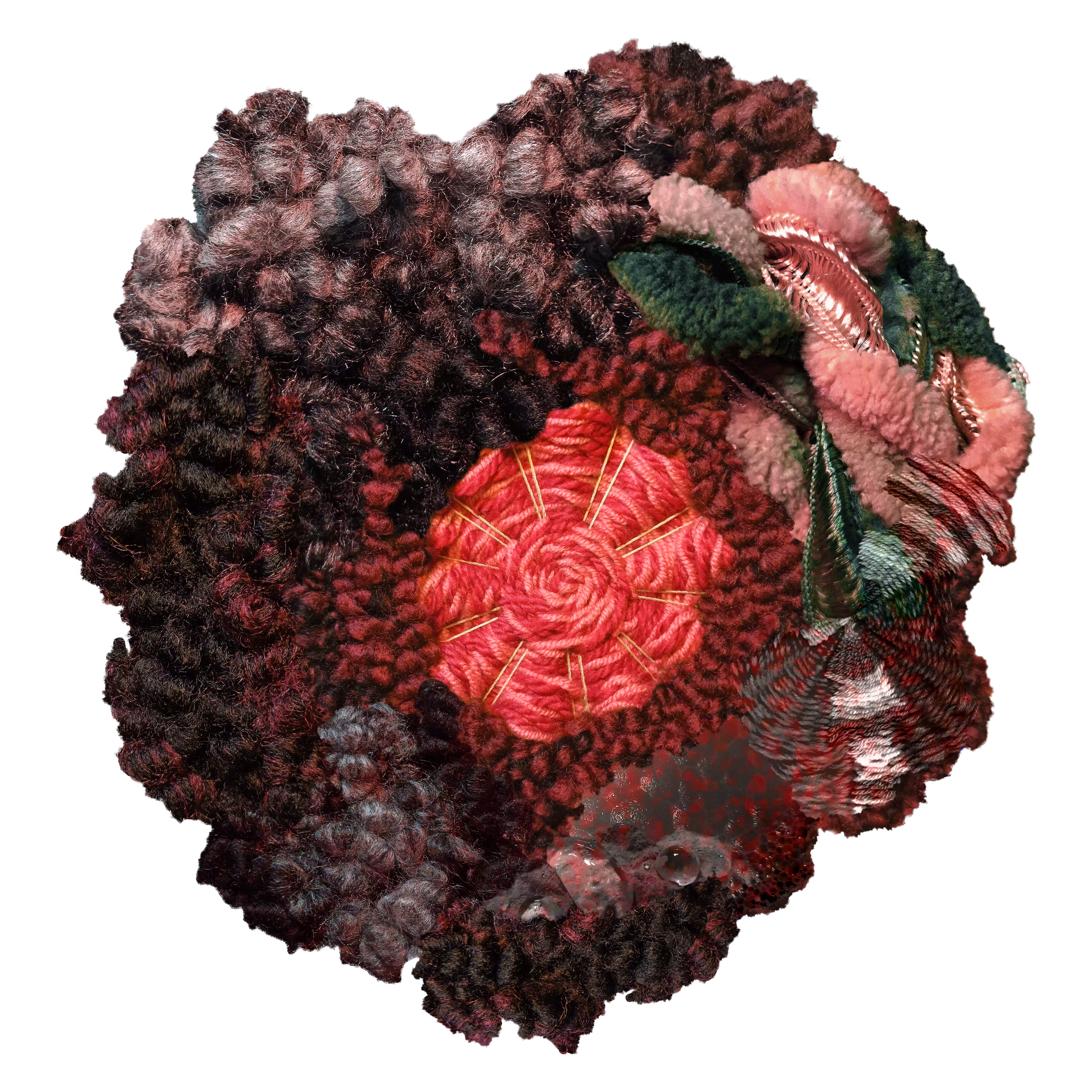Woven volcano snail