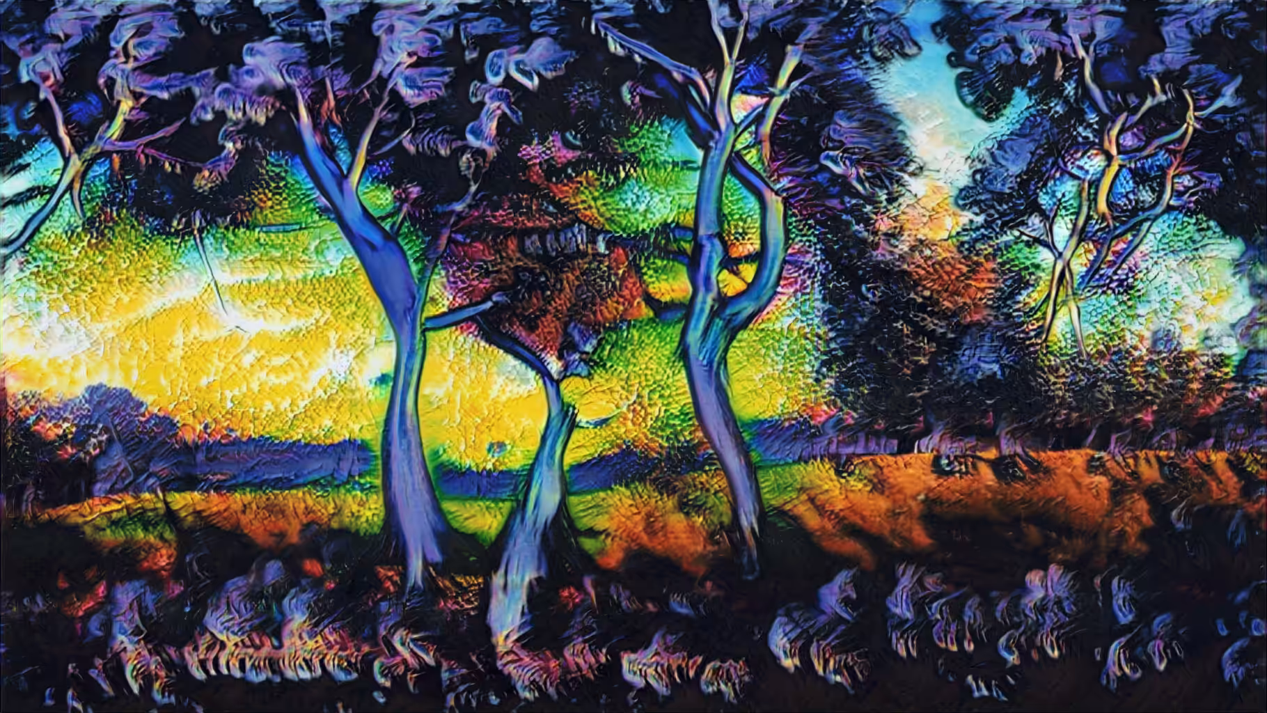 Psychedelic Forest #2