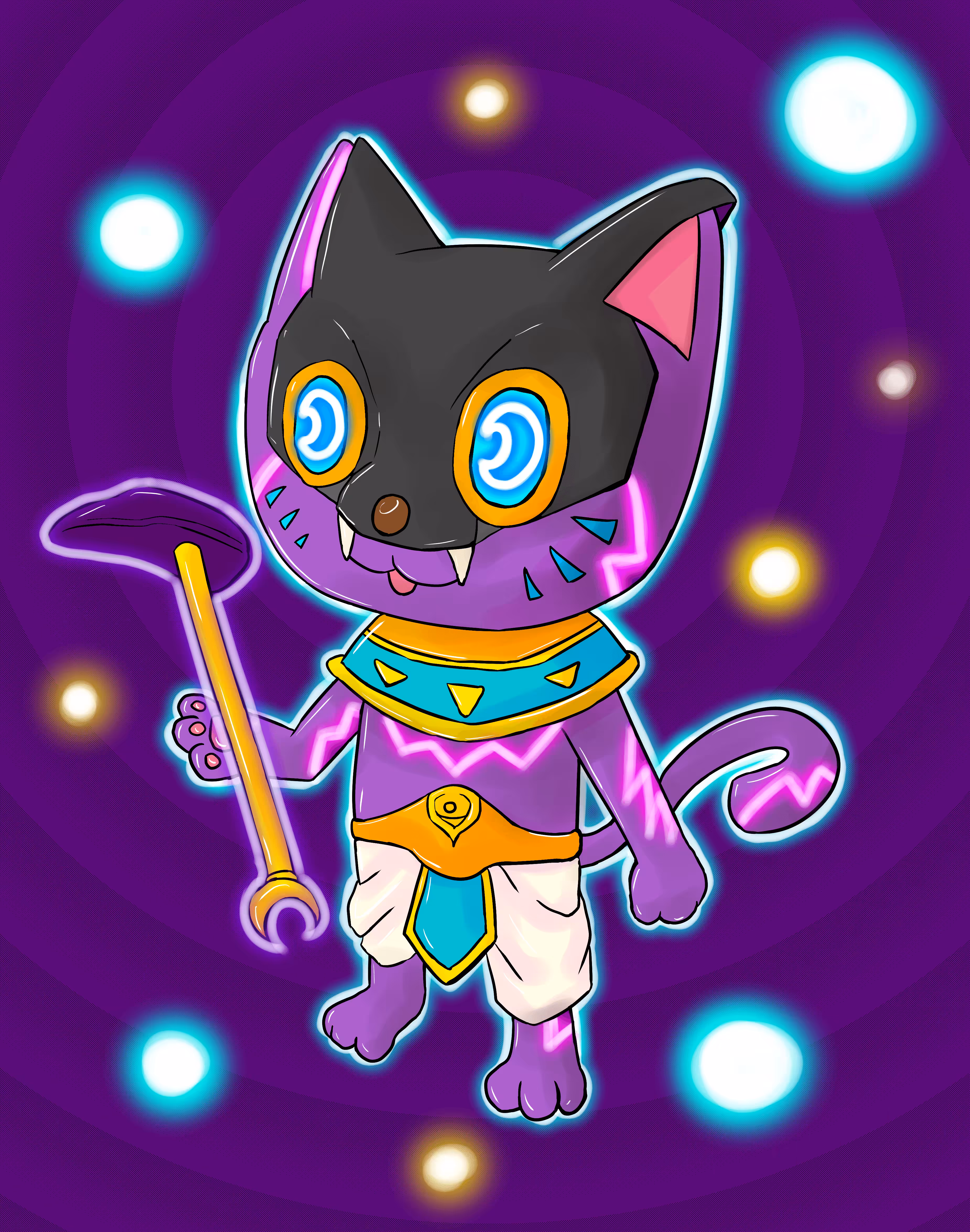Cyber cat Seth