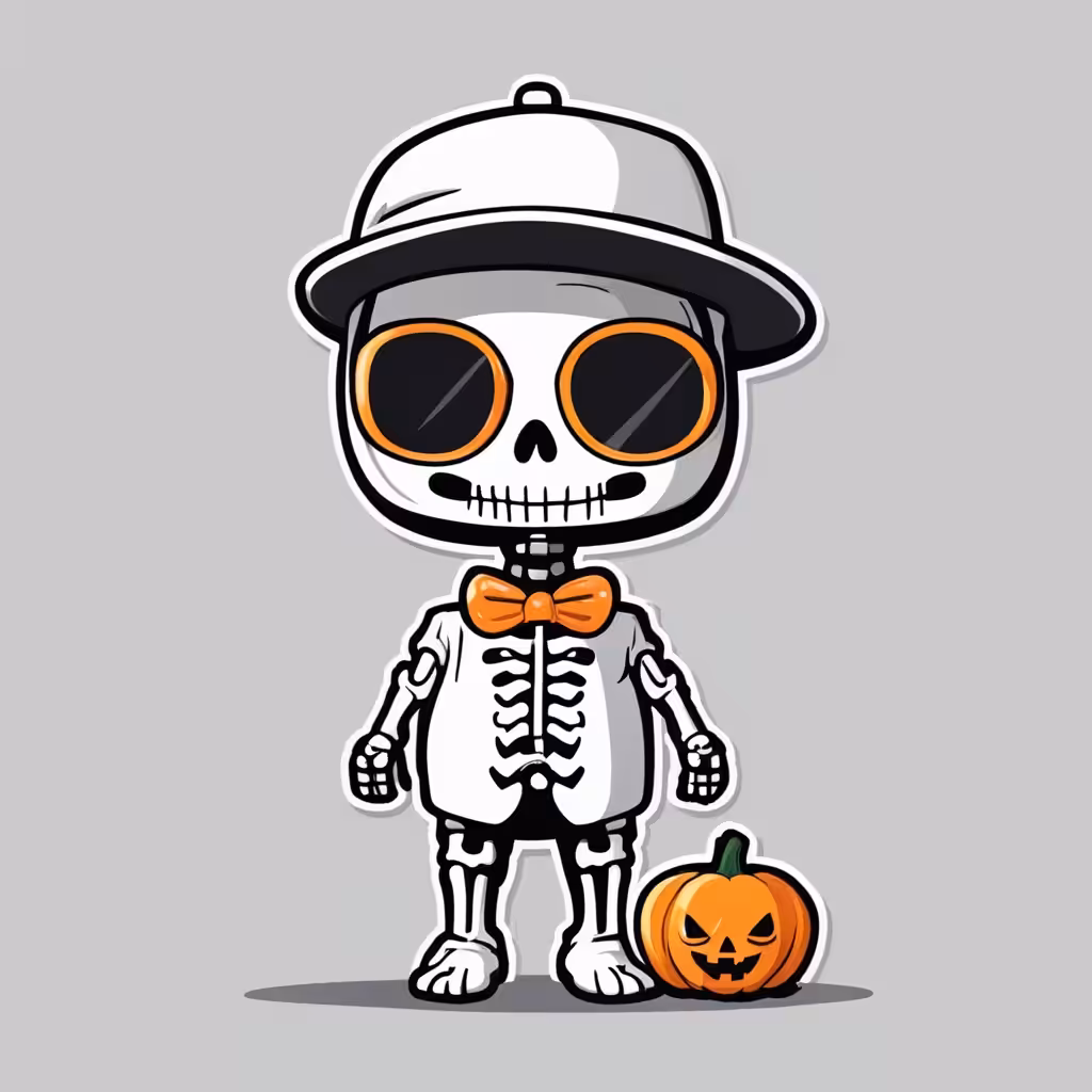 Halloween Skeletons #12