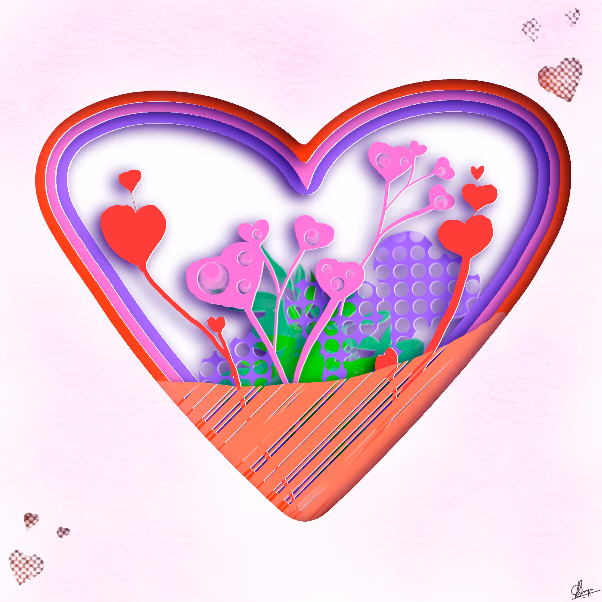Bouquet of Hearts