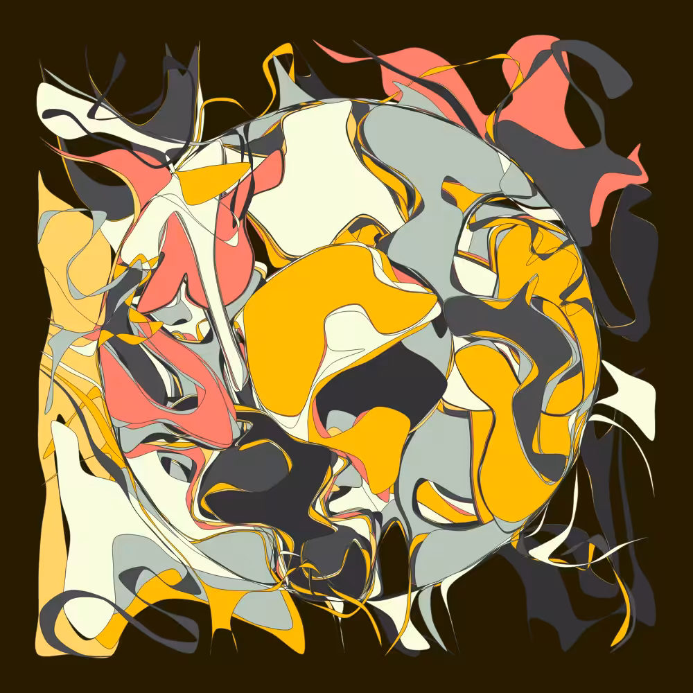 Geometric colorful shapes 3 #157