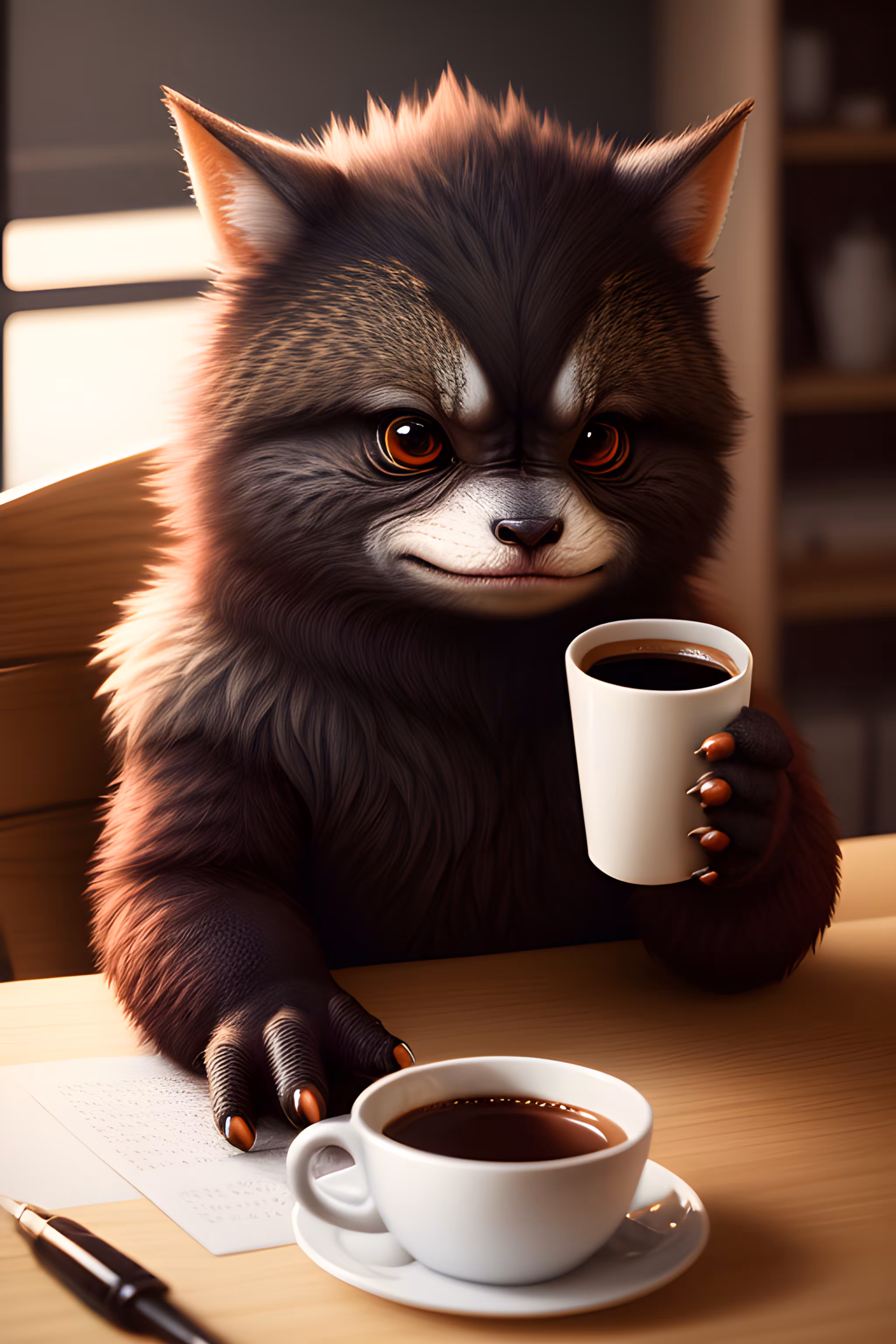 "Coffee Monster #1"