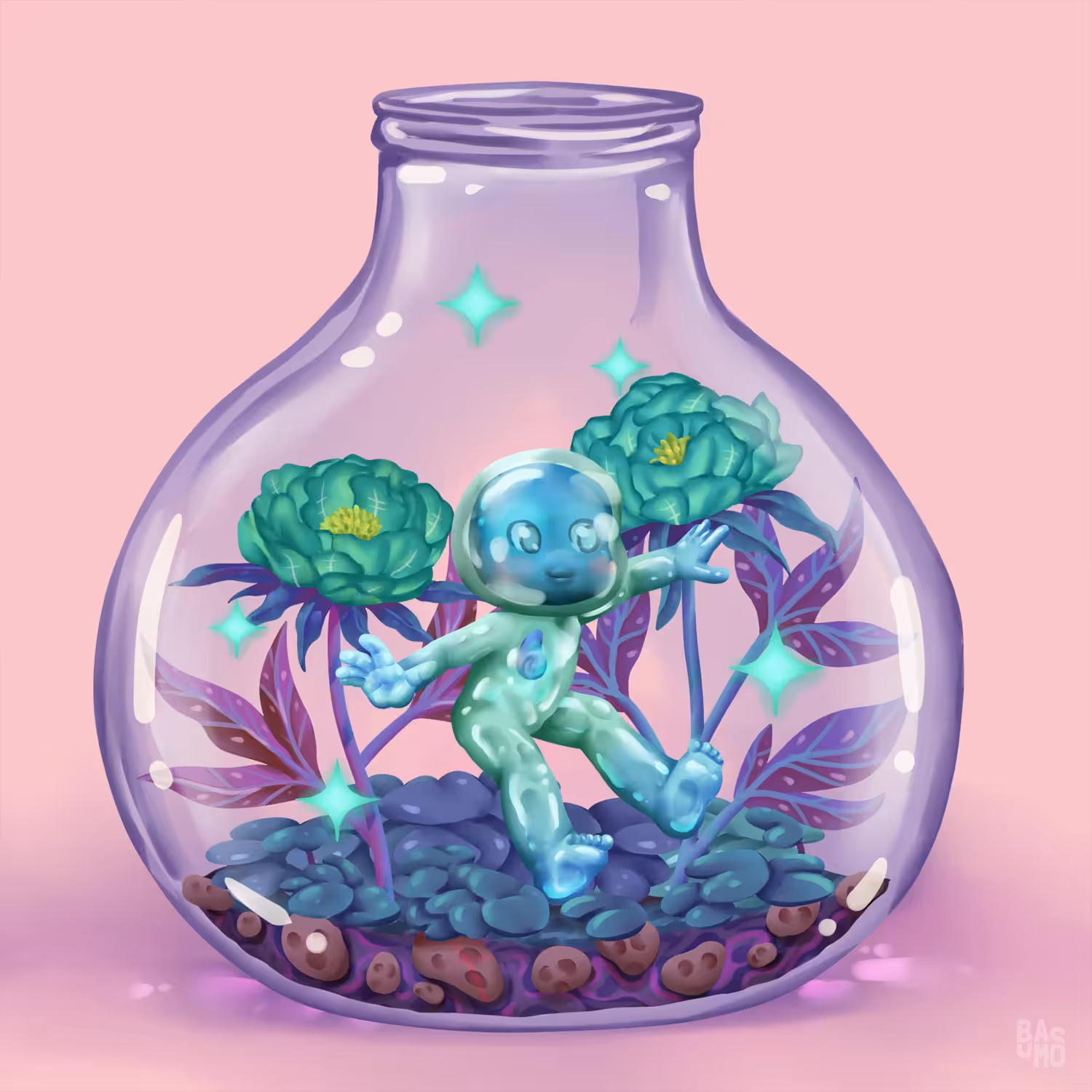 Jaded Peony