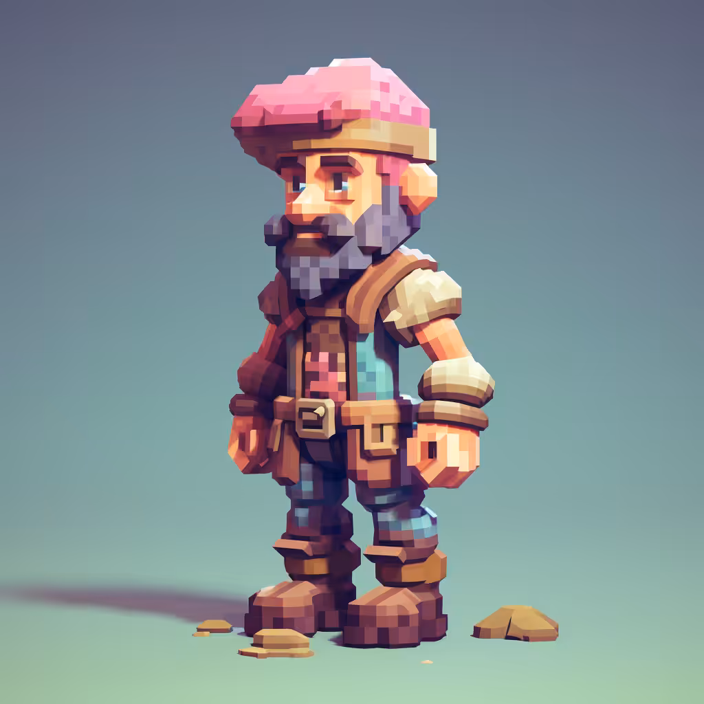 Tez Pixel Figure #72