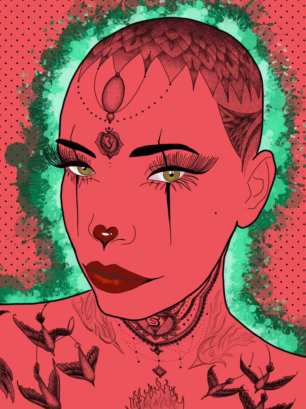 Watermelon Clown