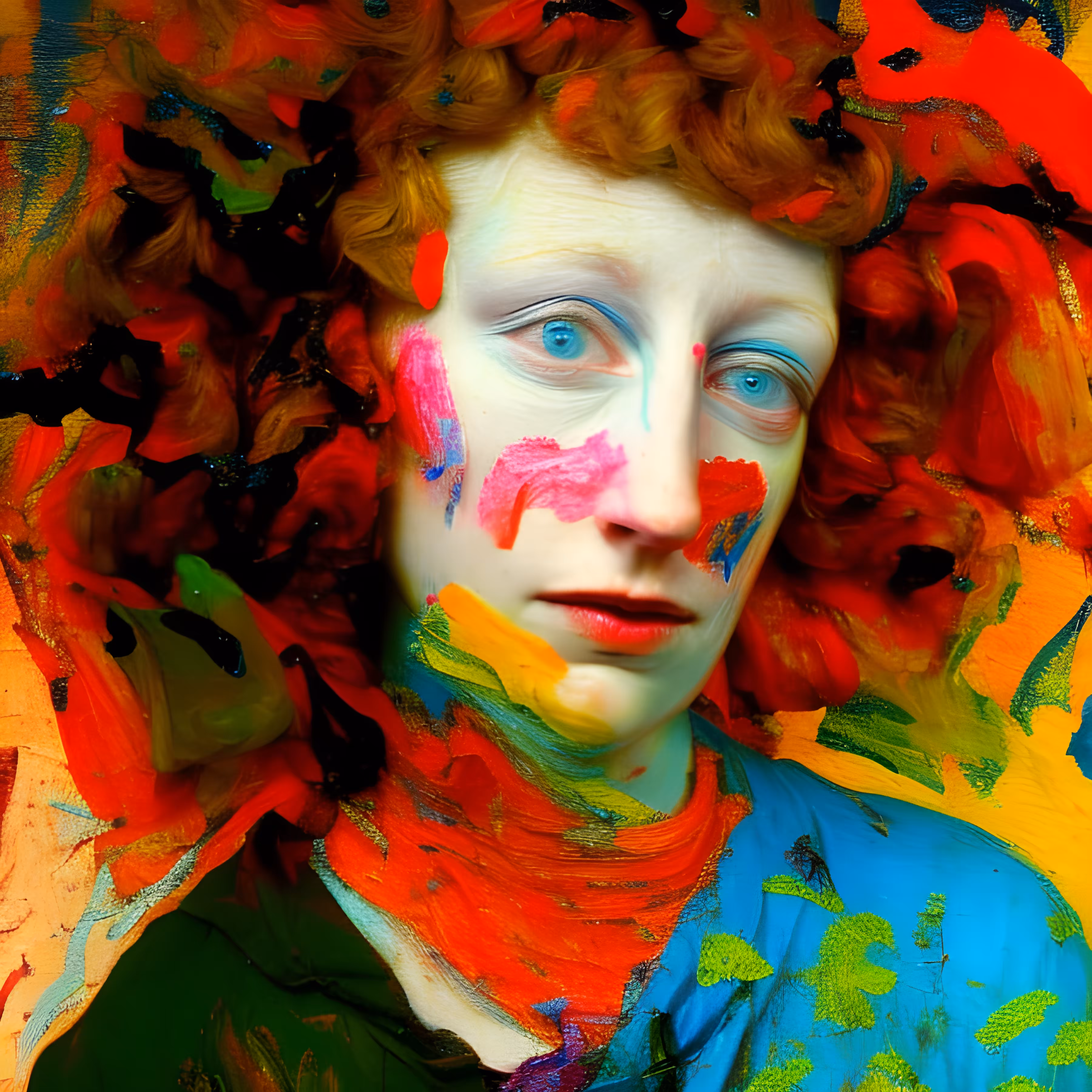 #1066 Cindy Sherman Untitled (as Flora, the Goddess.)