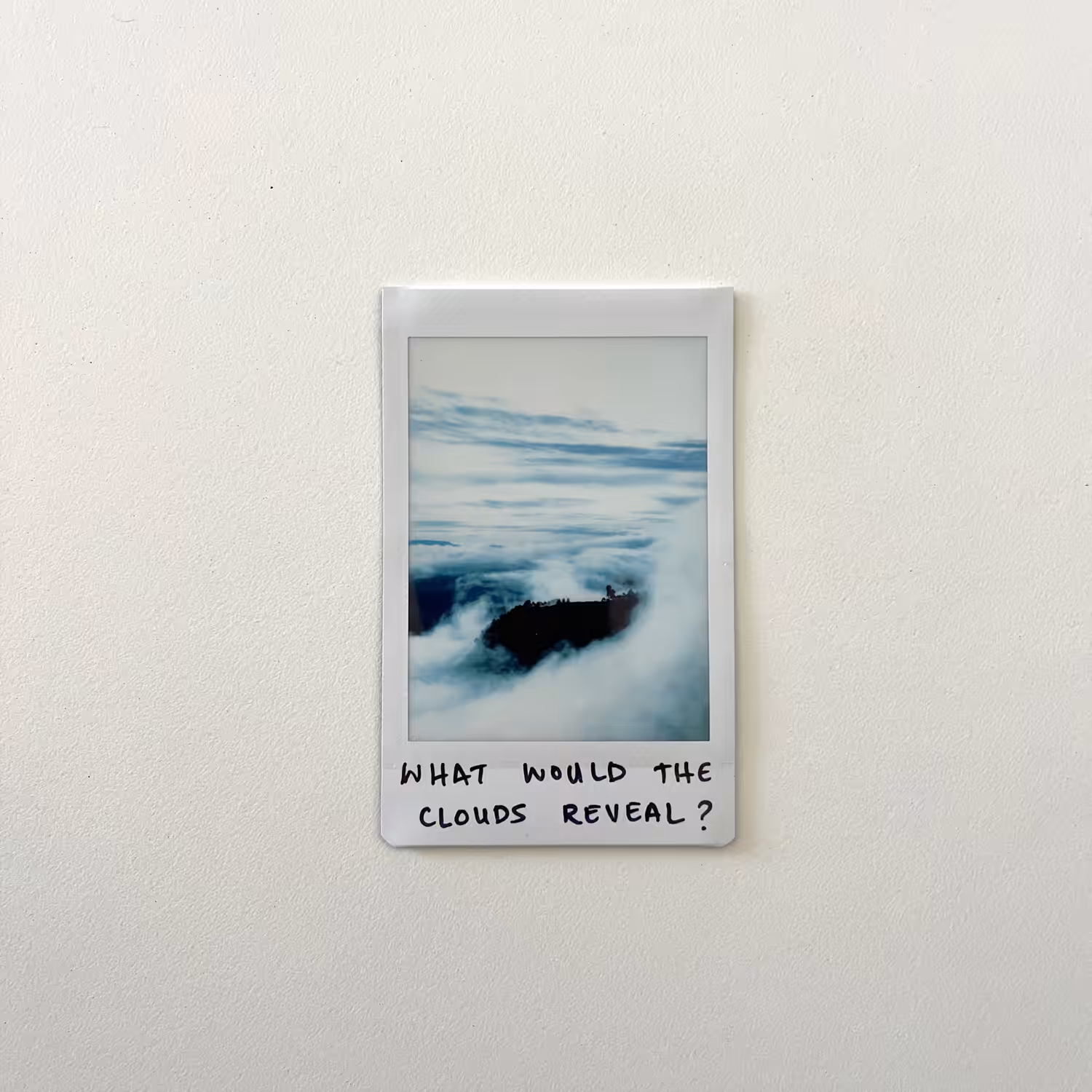 What would the cloud reveal?