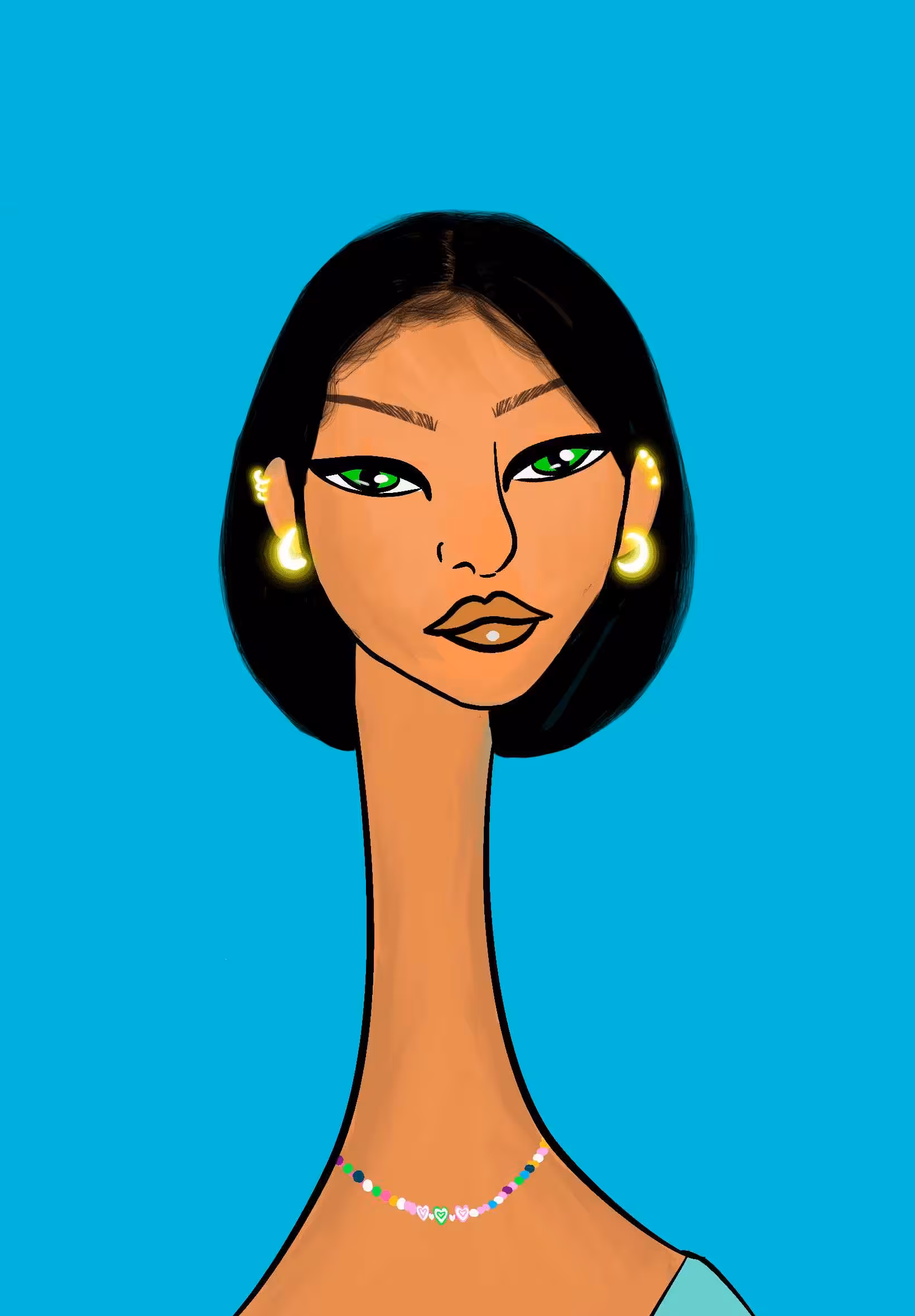 Long Neckie Ladies: Long Neckie Lady #754