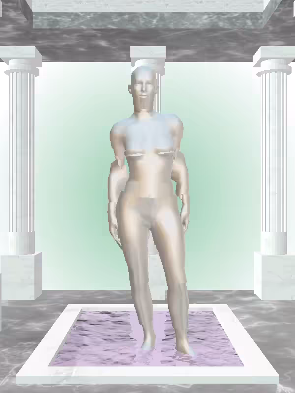 HeavenComputer: The Excited Silver Haze Woman #6329