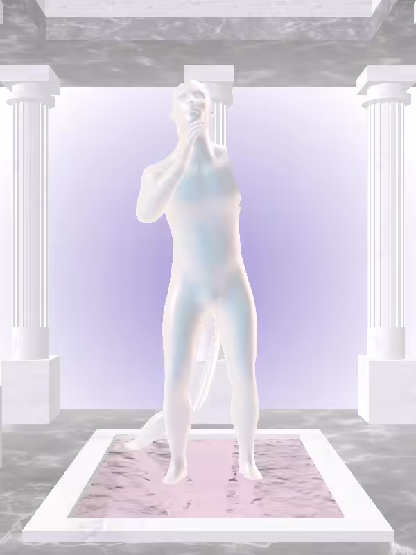 HeavenComputer: The Cheering Pastel Pearl Man #4103